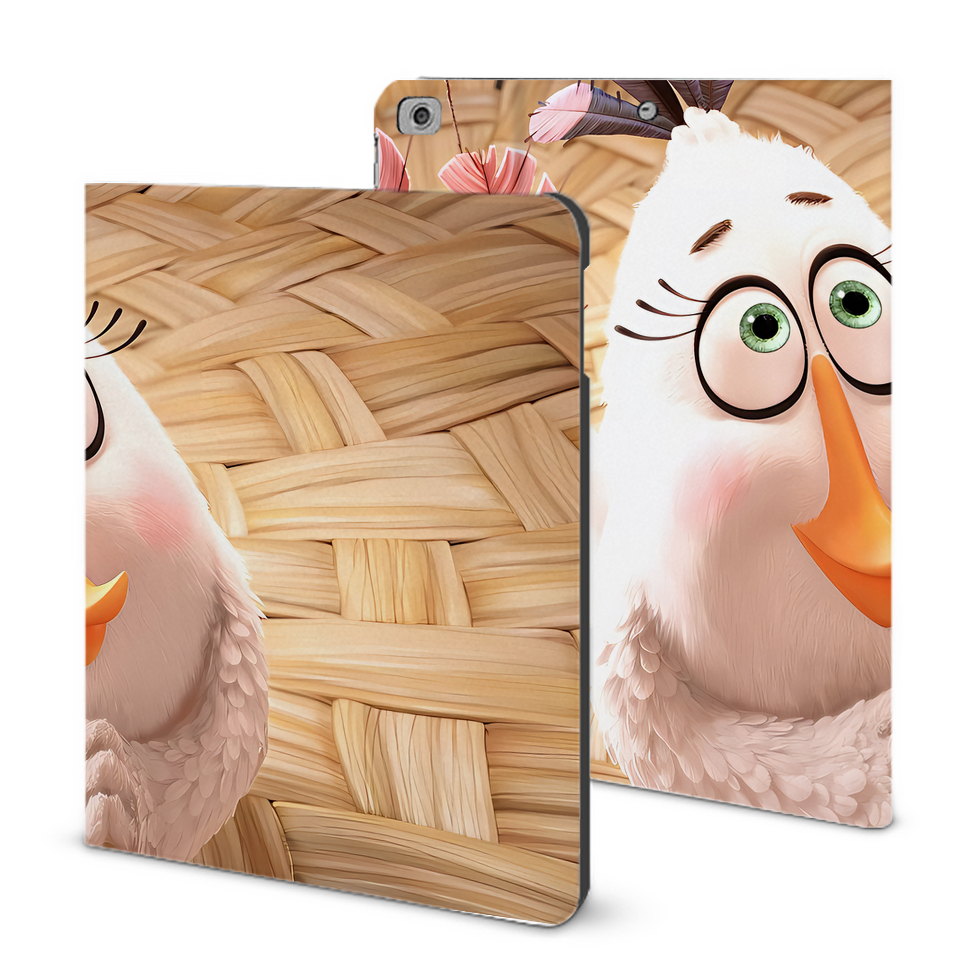 （画像用） Angry Birds アングリーバード IPad ケース ブック型 PUレザー TPU 耐衝撃 軽量 薄型 ペン収納なし 全面保護 IPad 各モデル対応